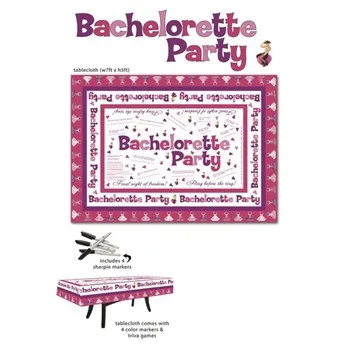 [club-location-field field='location_city'] BACHELORETTE PARTY TABLECLOTH