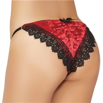 Carson City RED HOT LOVER'S FRENCH CUT PANTY