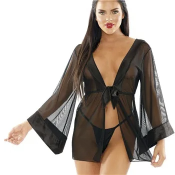 Lingerie Sleepwear Kimono Robe Lawton 