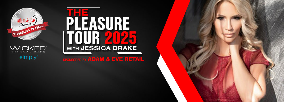 The Pleasure Tour 2025 With Jessica Drake Sponsored By Adam & Eve Retail