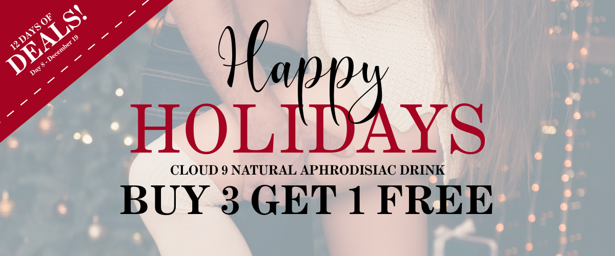 Holidays Cloud 9 Natural Aphrodisiac Drink Buy 3 Get 1 Free Holidays Cloud 9 Natural Aphrodisiac Drink Buy 3 Get 1 Free