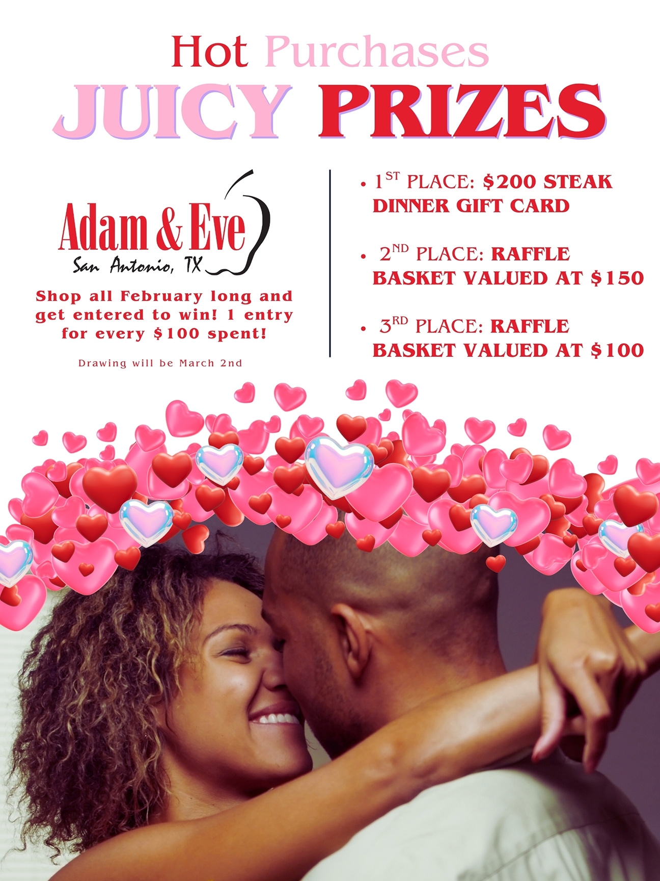 Hot Purchases JUICY PRIZES